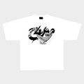 Scarf tee Blanc
