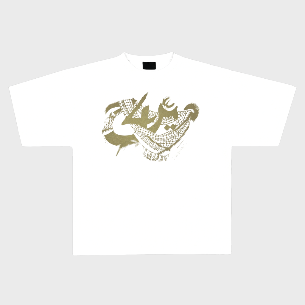Scarf tee sable