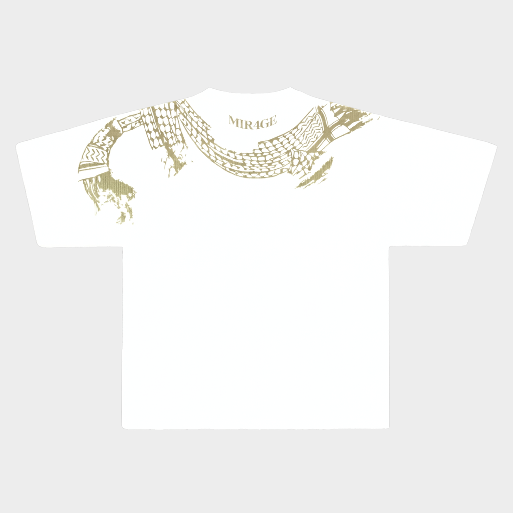 Scarf tee sable